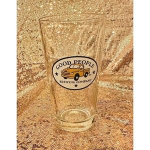 Good People Brewing Company Beer Glass ALES FROM THE HEART OF DIXIE